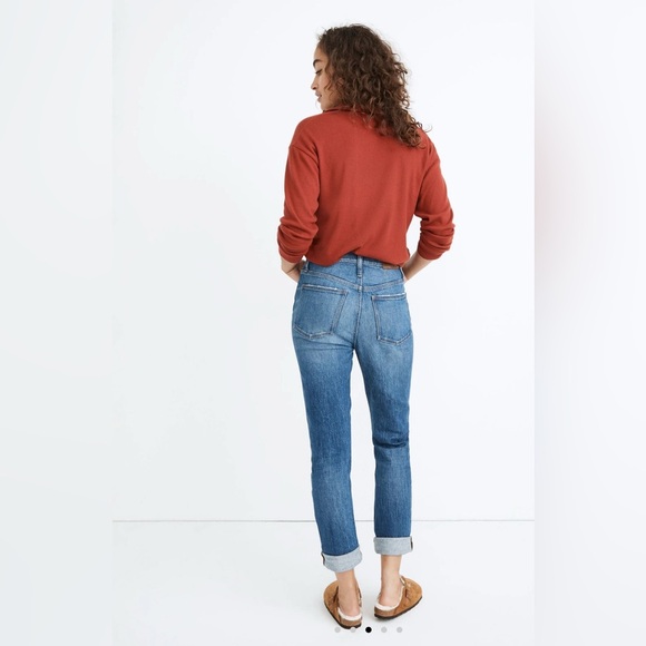 Madewell The High-Rise Slim Boy Jean - Picture 3 of 15